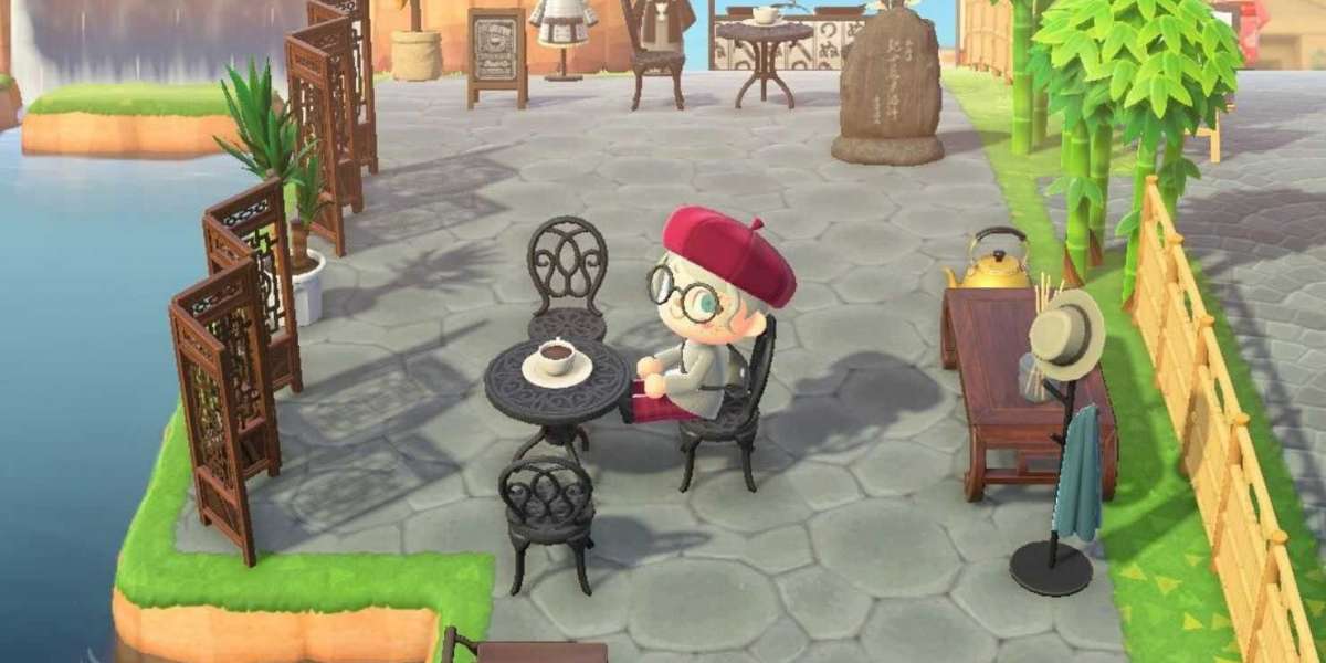 How about opening a coffee shop in Animal Crossing?