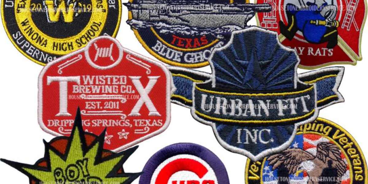 Be familiar with With The Words for personalized embroidered patches!