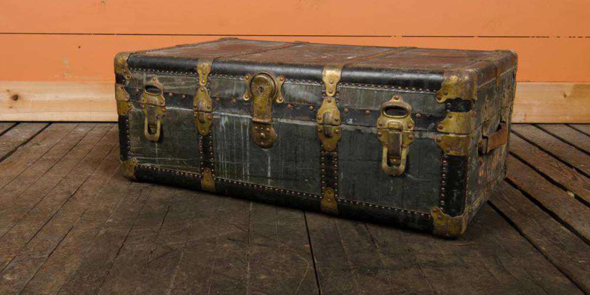 The Trend of Using Antique and Vintage Storage Trunks in Decor.