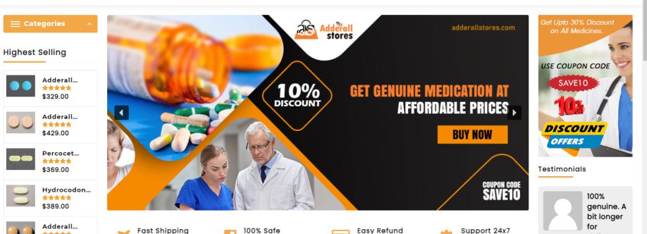 Adderall Stores Cover Image