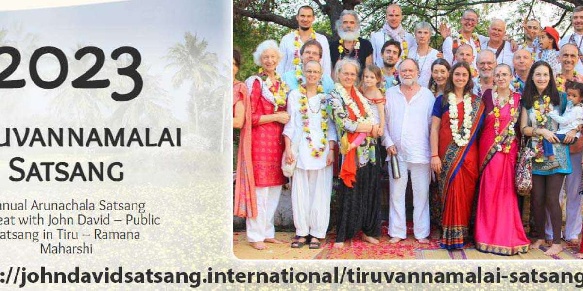 Satsang in Tiruvannamalai • Jan 2023 with John David