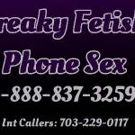 Freaky Fetish Phone Sex Profile Picture