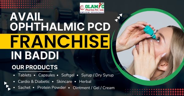 Best Ophthalmic PCD Franchise in Baddi | Olamic Pharma Pvt. Ltd.