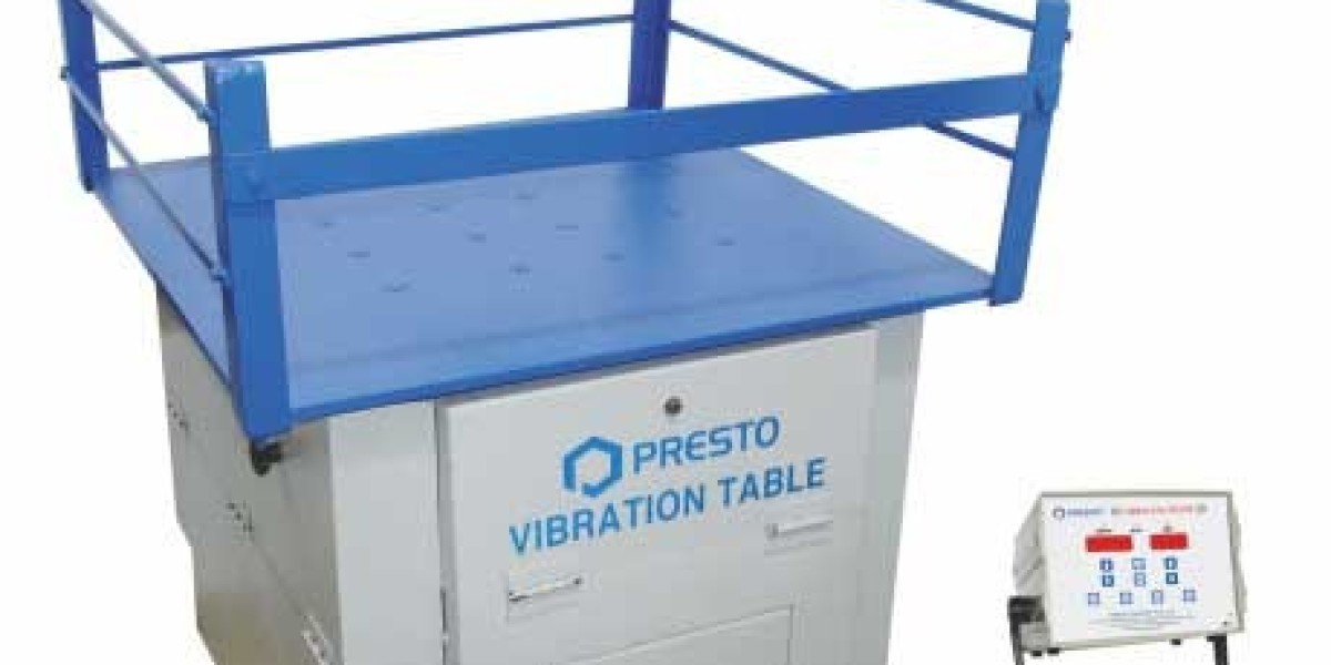 Vibration Table for Checking the Road worthiness of Packages