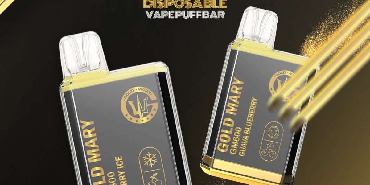 Elevate Your Vaping Experience with Gold Mary GM600 Disposable Vape Puff Bar
