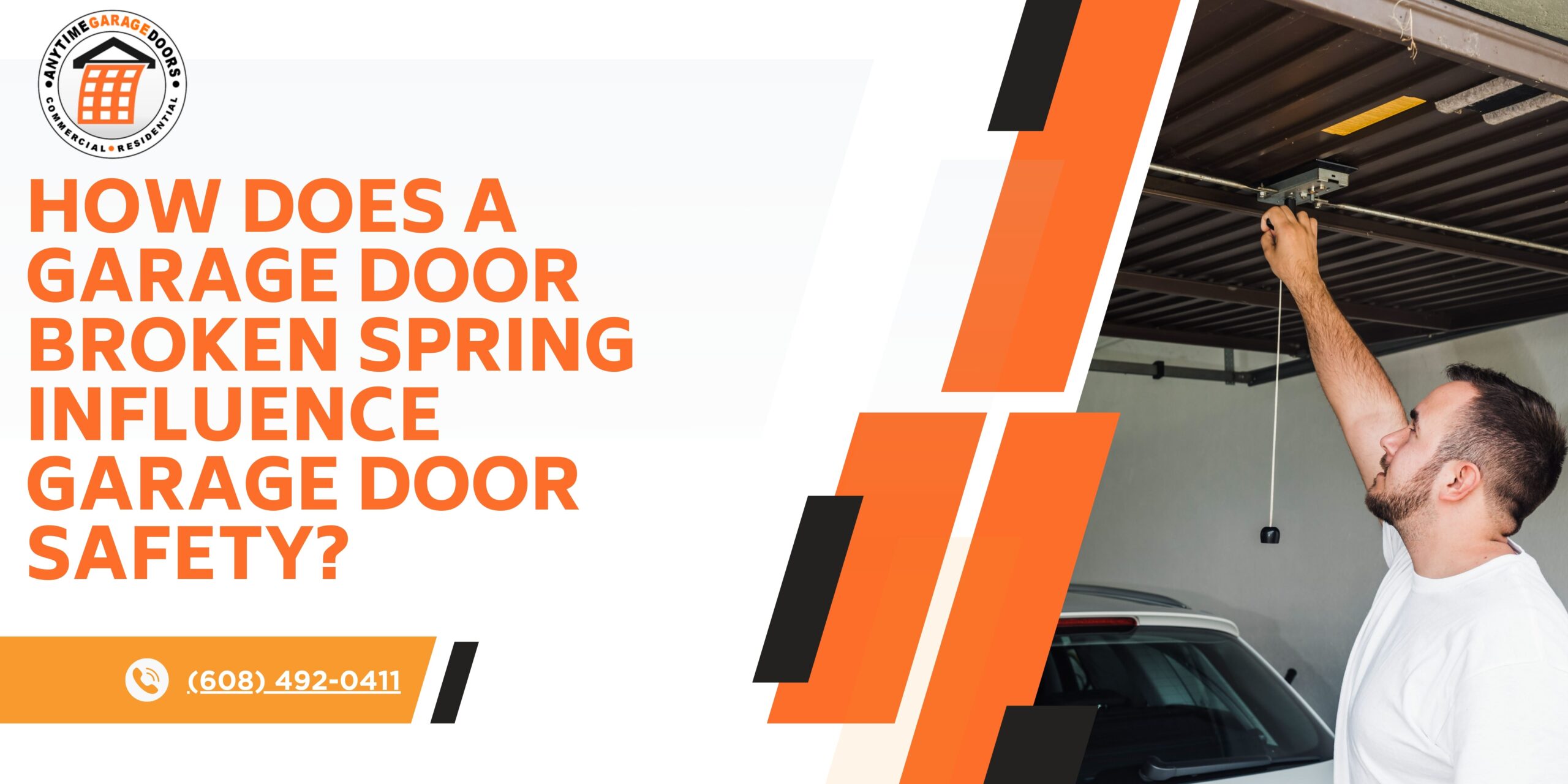 How Does a Garage Door Broken Spring Influence Garage Door Safety