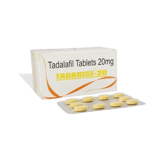 Tadarise 20 Mg Tadalafil Tablets | Best ED Treatment for Men