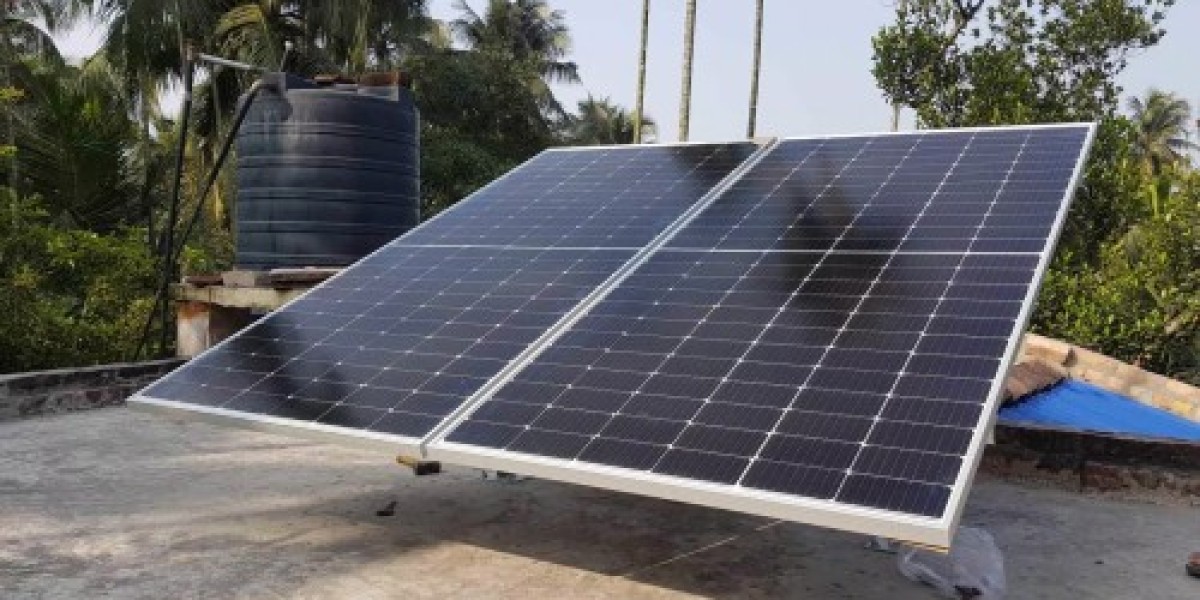 How much solar is needed to power a home in India?