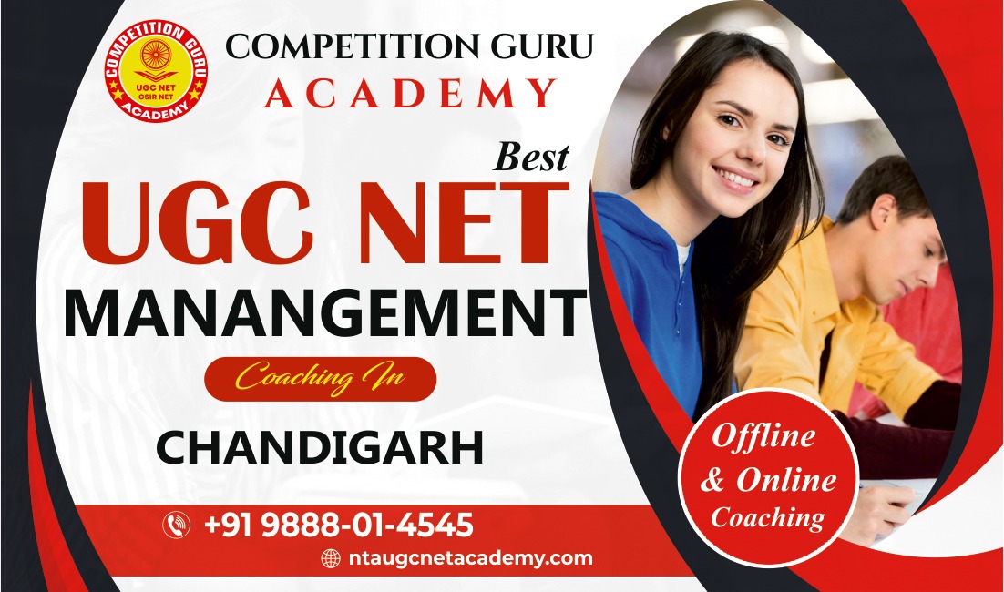 UGC NET Management Coaching in Chandigarh | Call 9888014545