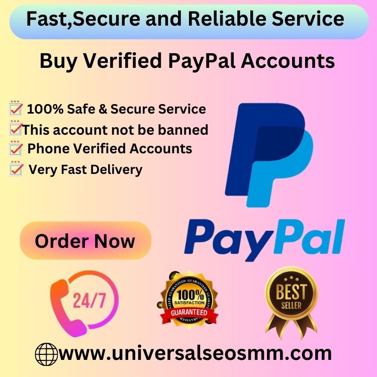 **** PayPal Accounts - universalseosmm