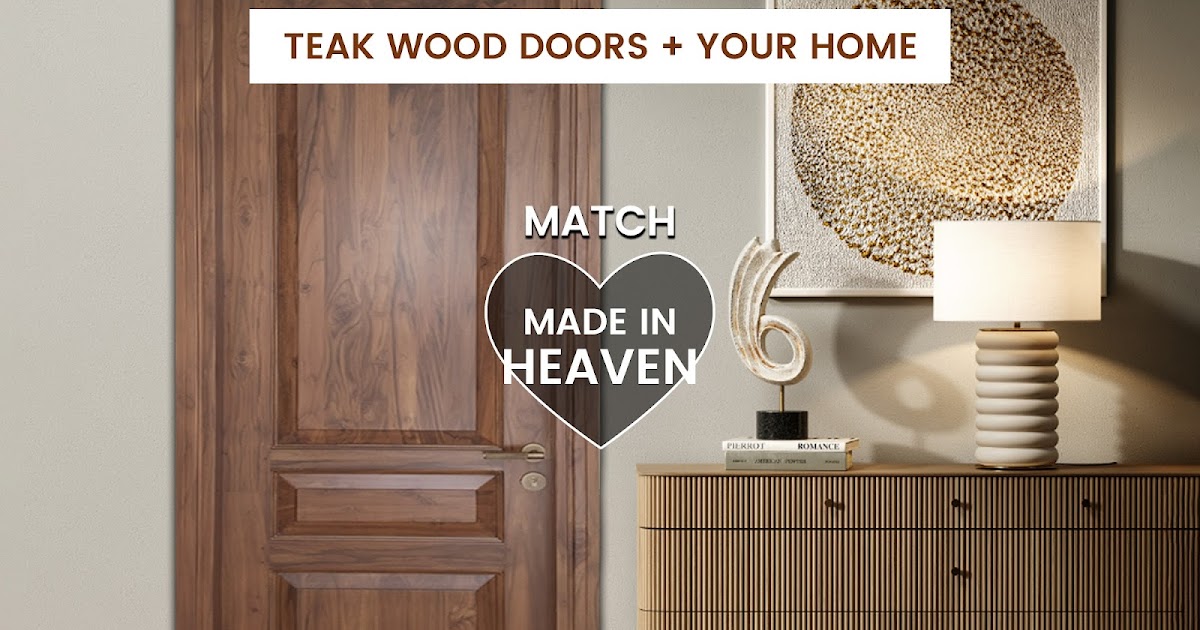 Wooden Doors Made in India: A Blend of Tradition and Modernity
