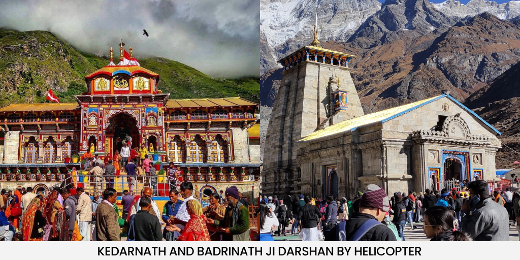 Best Kedarnath and Badrinath Ji Darshan by Helicopter -