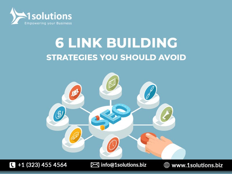 6 Link-Building Strategies You Should Avoid | by Sumit Singh | Apr, 2024 | Medium