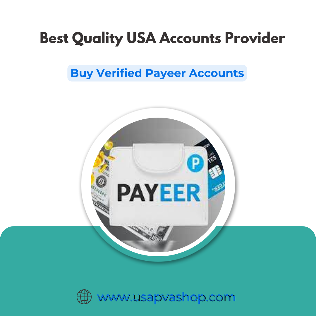 **** Payeer Accounts - 100% USA, UK Verified & Safe