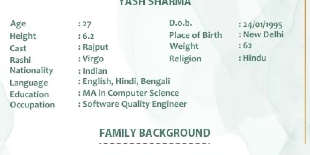 A Comprehensive Guide the Perfect Marriage Biodata Format