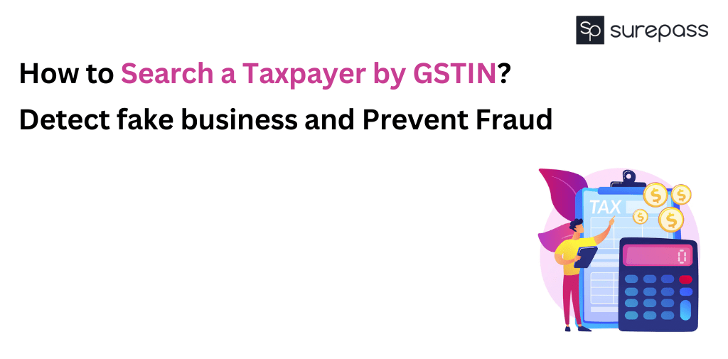 How to Search a Taxpayer by GSTIN?