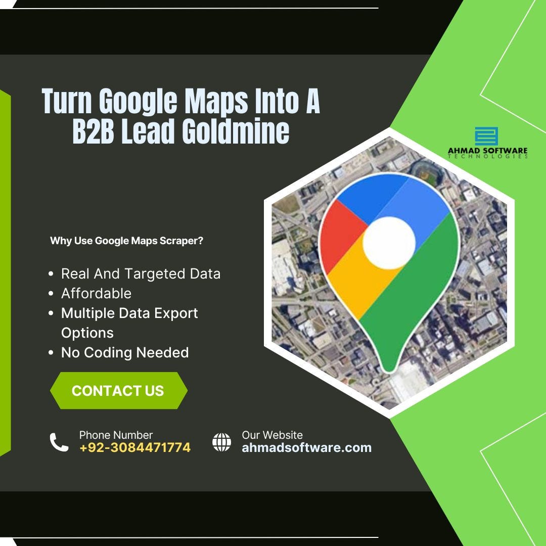 Turn Google Maps Into A B2B Lead Goldmine | by Max William | May, 2025 | Medium